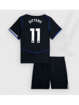 Billige Chelsea Jamie Gittens #11 Tredjedraktsett Barn 2025-26 Kortermet (+ Korte bukser)